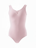 Silky Dance - Girls Ruched Front Leotard - Pink